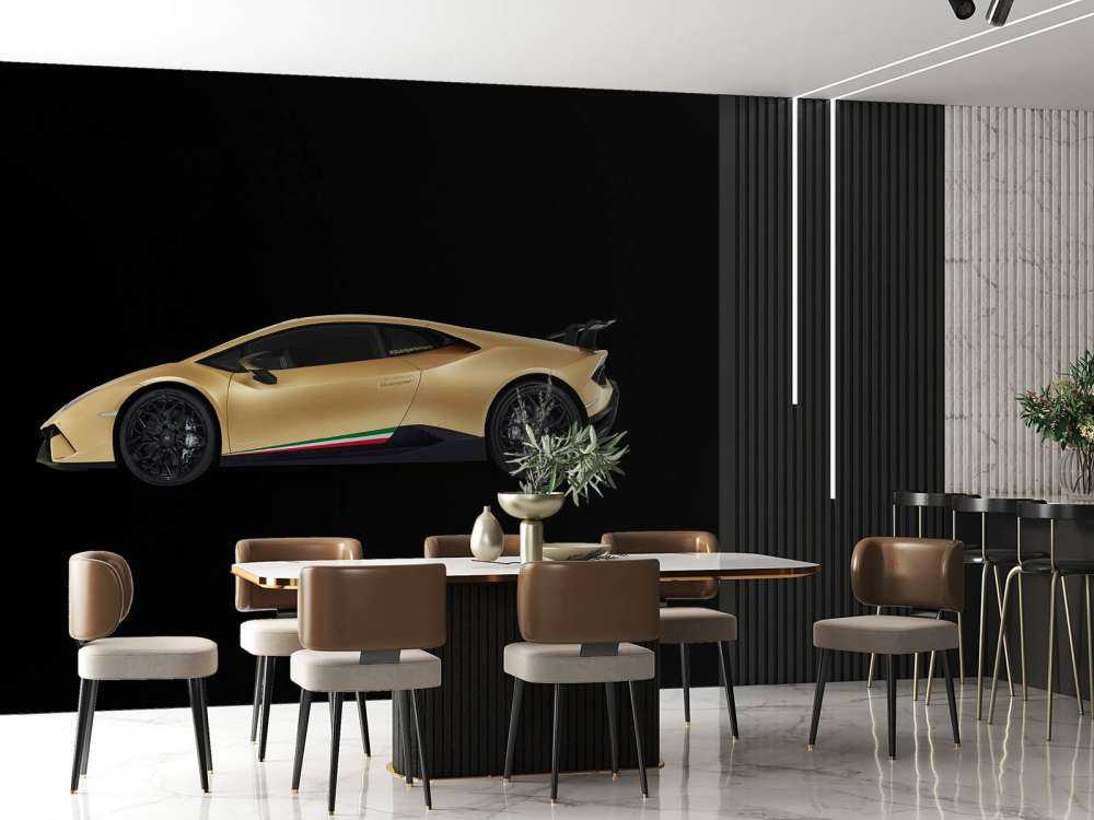 Lamborghini Huracán - Lato, nero