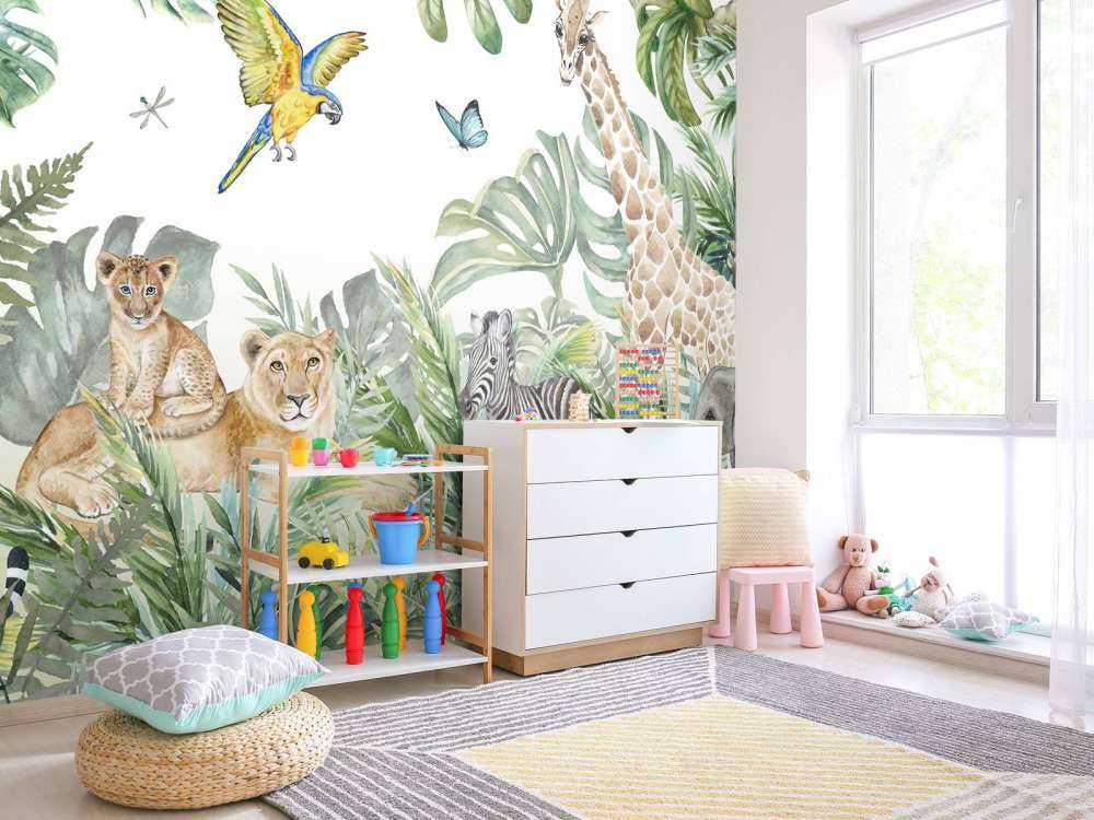 Animali selvaggi della giungla