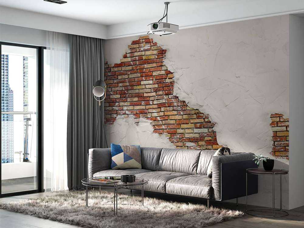 Muro con stucco