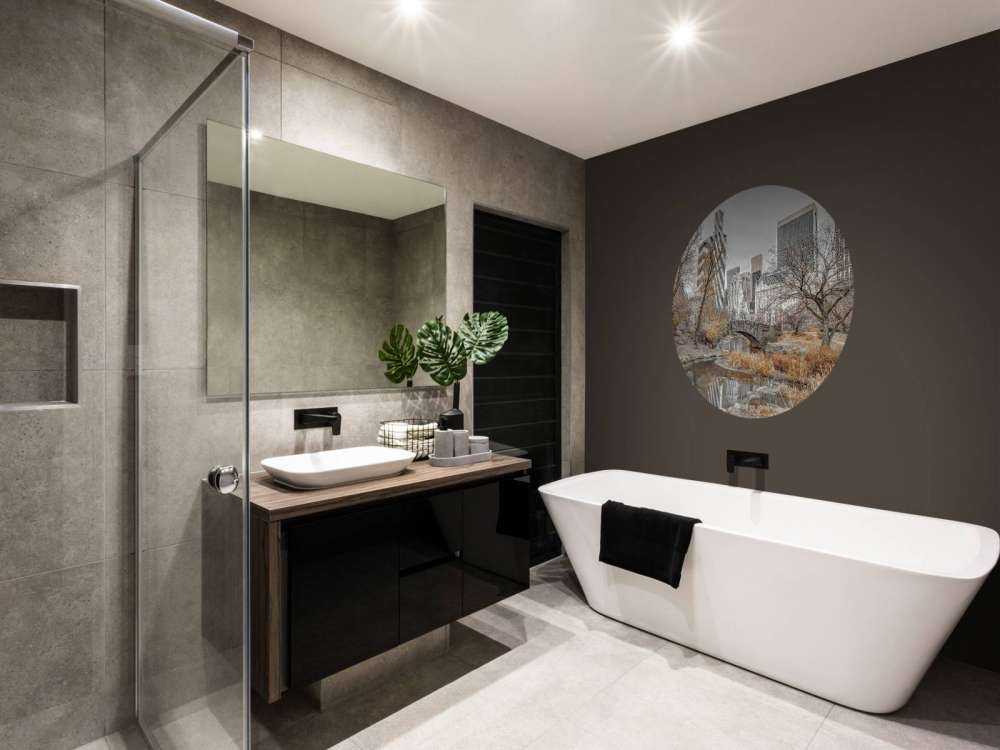 Parco centrale in inverno