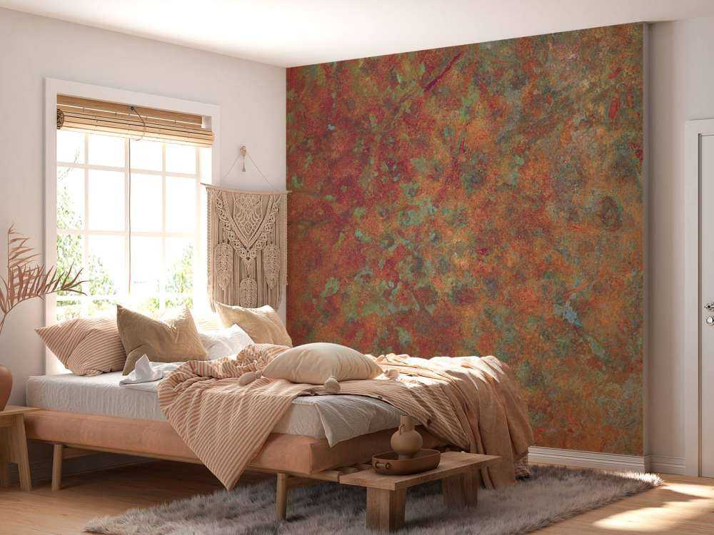 Metallo industriale ossidato