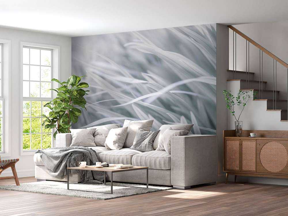 Fili d'erba ravvicinati