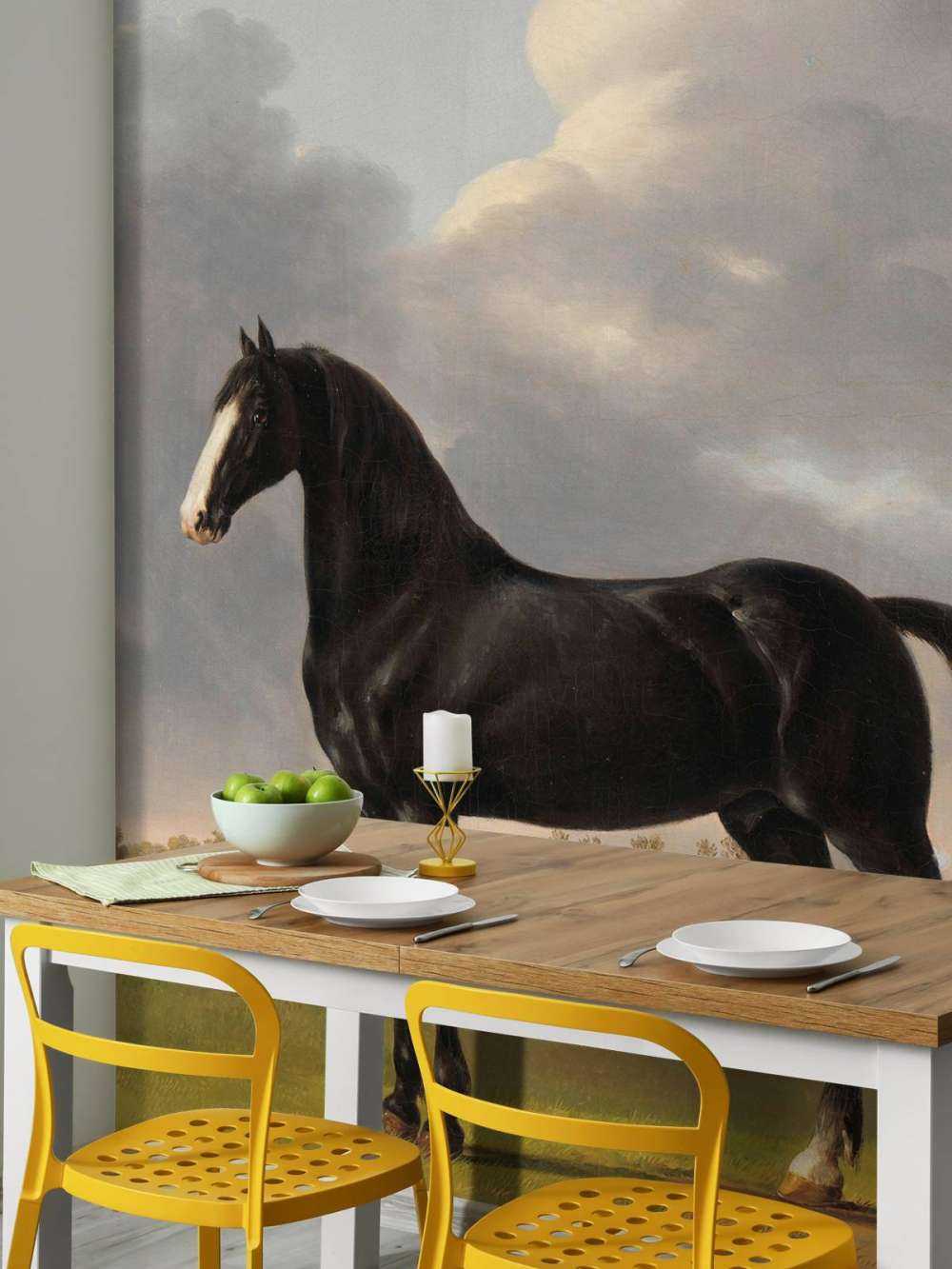 Foto carta da parati cavallo. Il cassettone De Vlugge