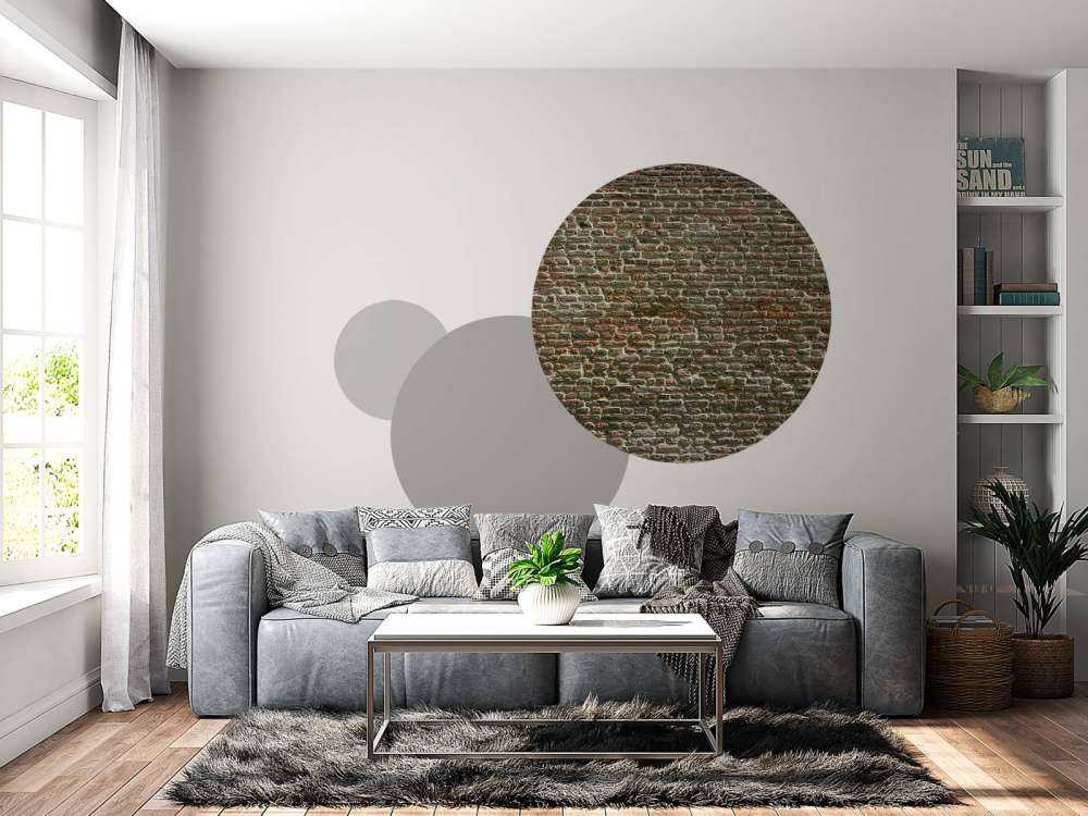 Muro di mattoni vecchi