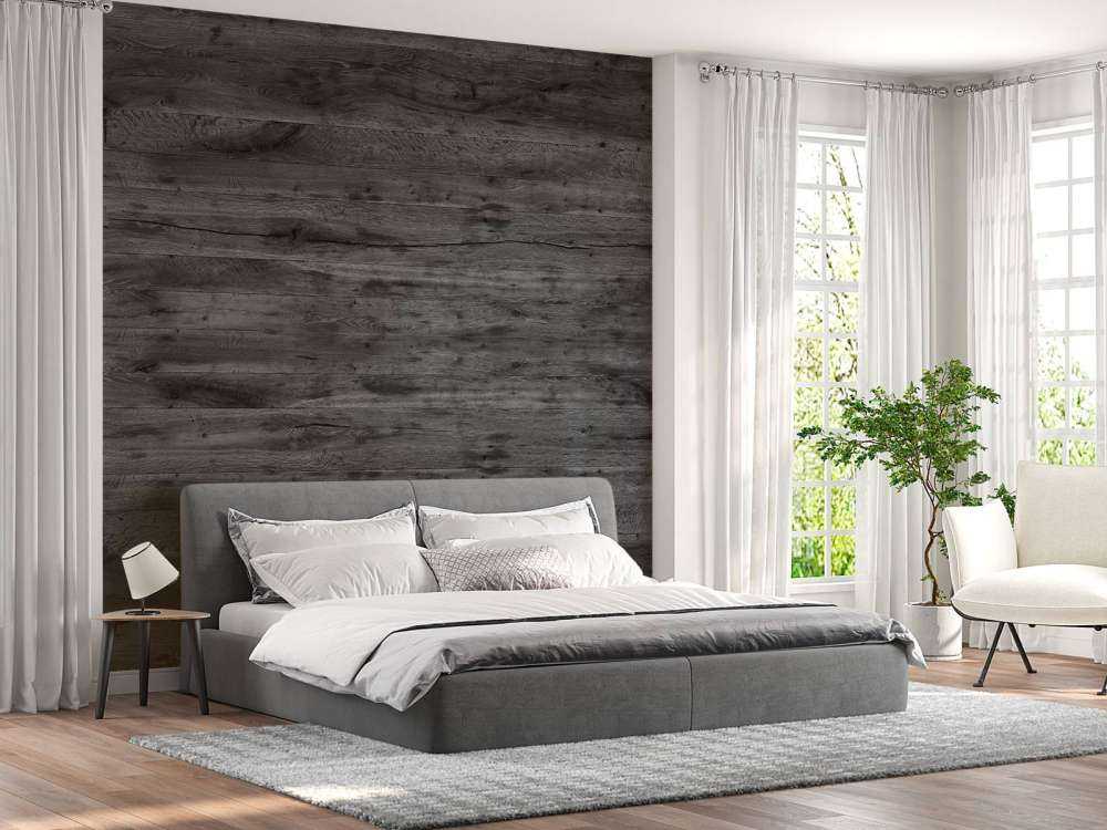 Tavole di legno grigio