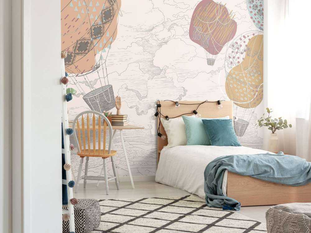 Mongolfiere colorate