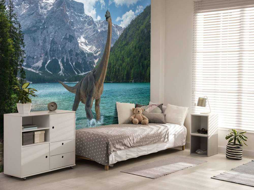 Brachiosauro in acqua