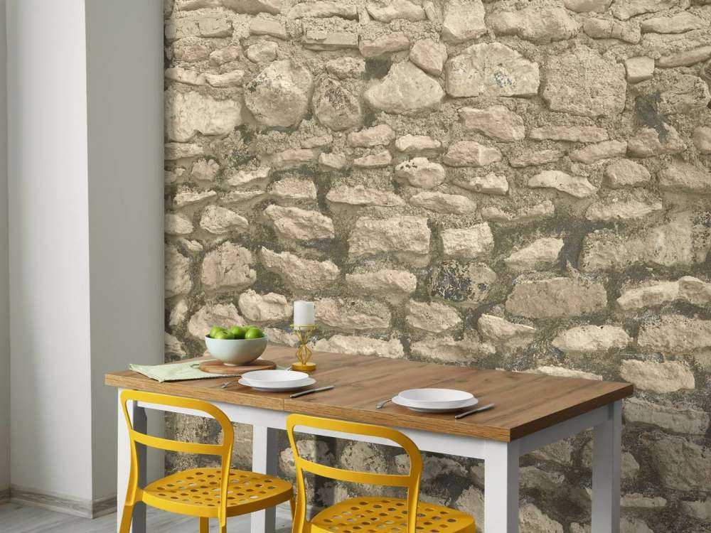 Pietre beige grossolane