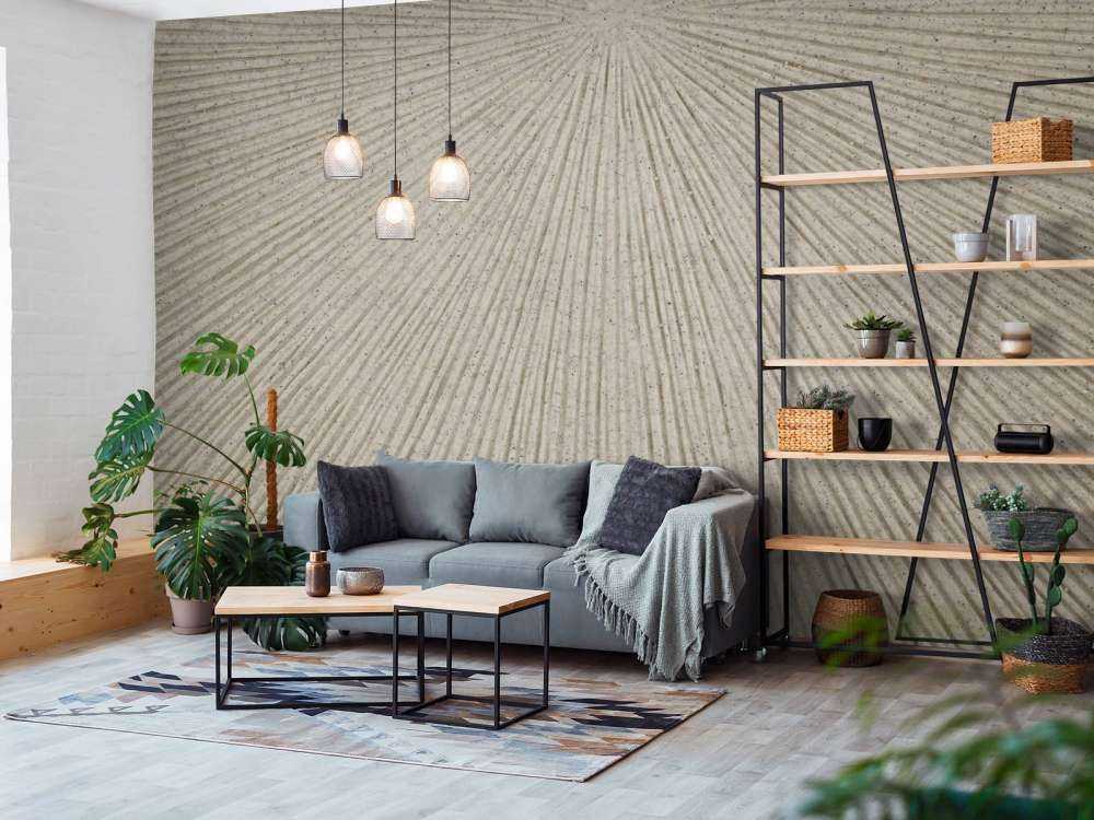 Texture con linee nella sabbia