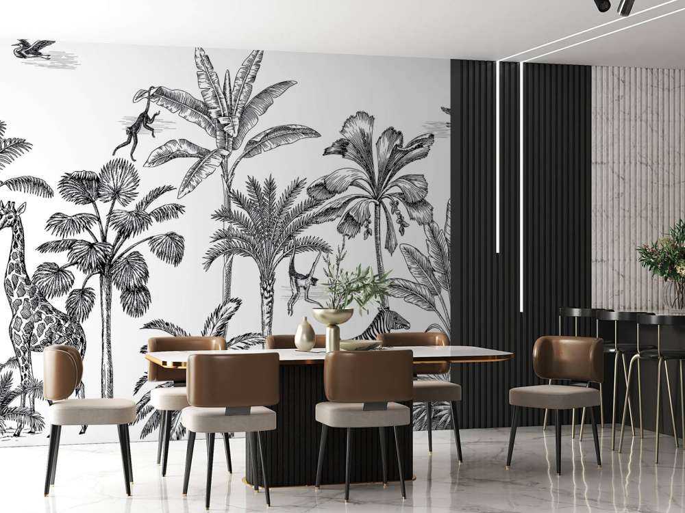 Giungla di animali tropicali