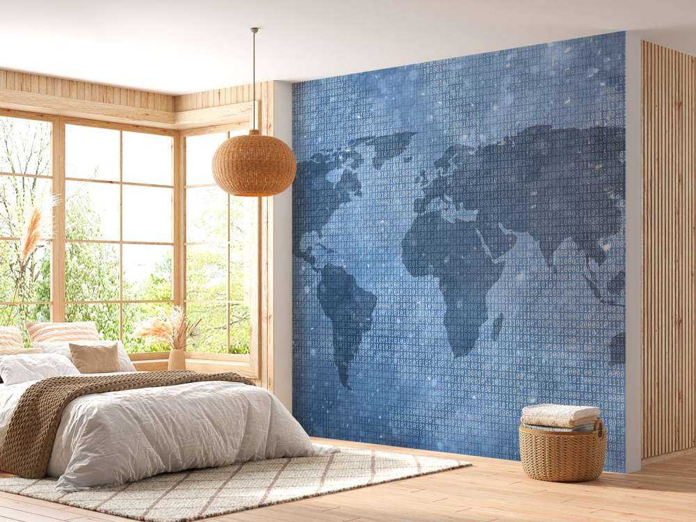 Mappa del mondo binario