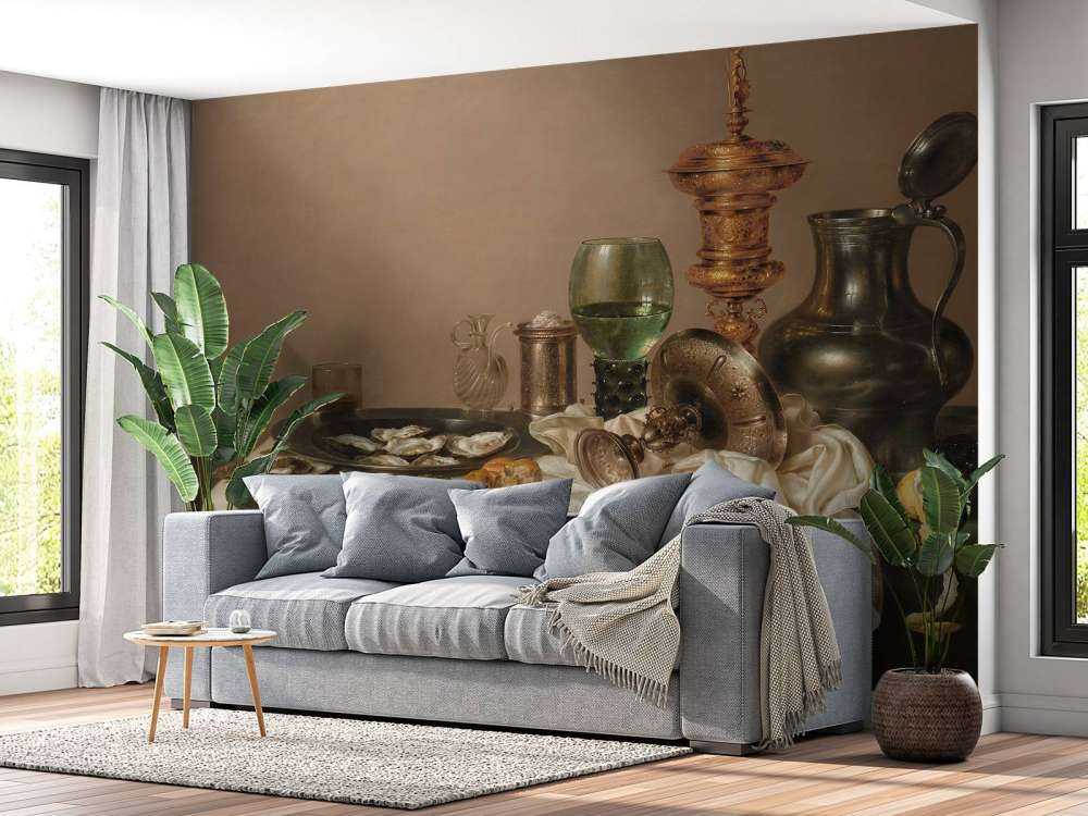  Natura morta con calice dorato