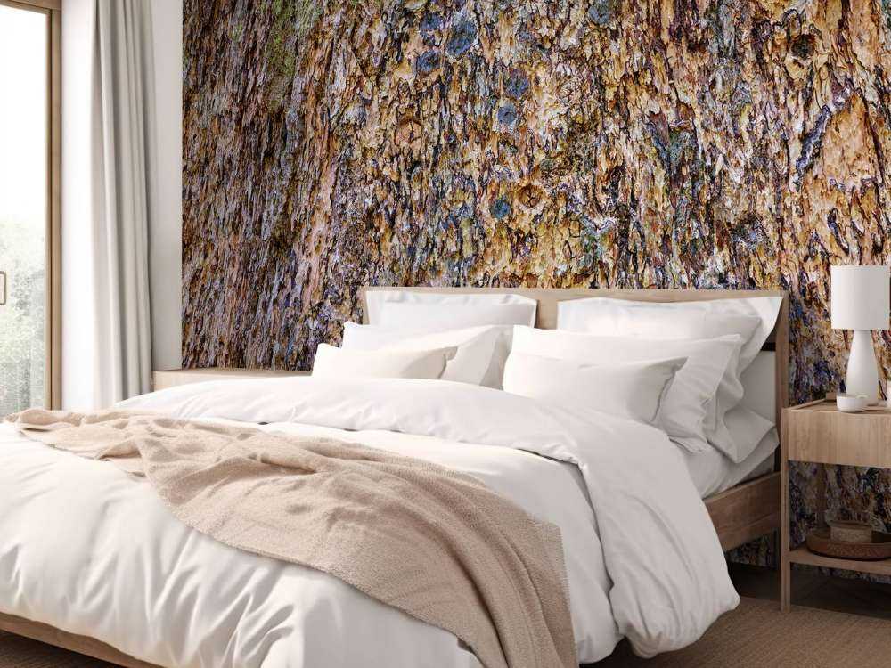 Corteccia d'albero marrone 