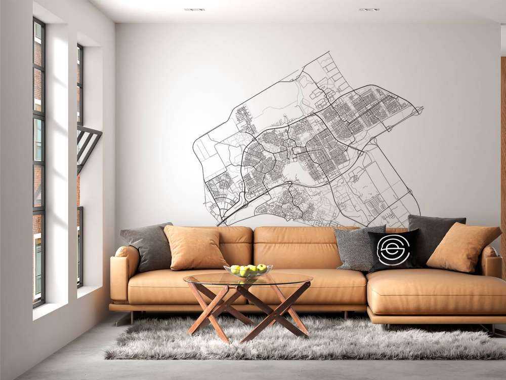 Pianta di Almere, bianco