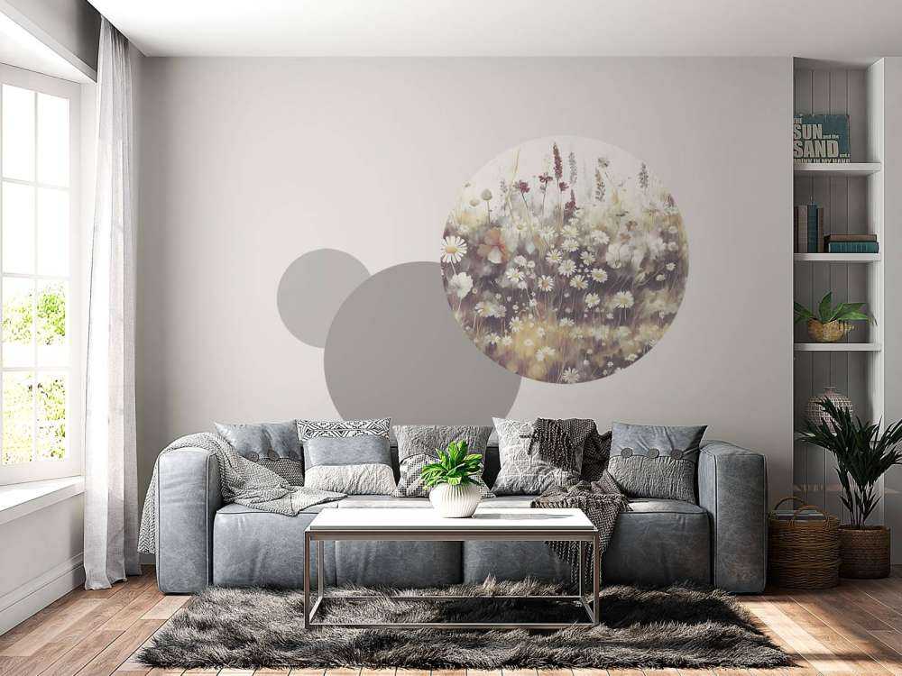 Lussureggiante Verde dell'Estate Marrone Dorato