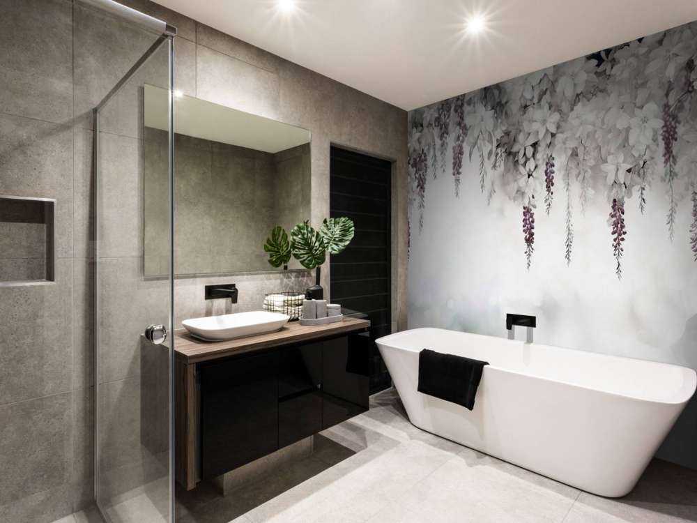 Gentile Giardino di Glicine Bianco