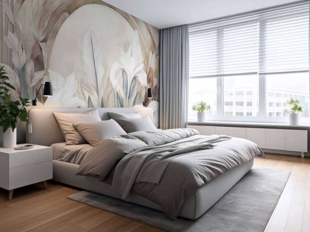 Iris all'alba grigia