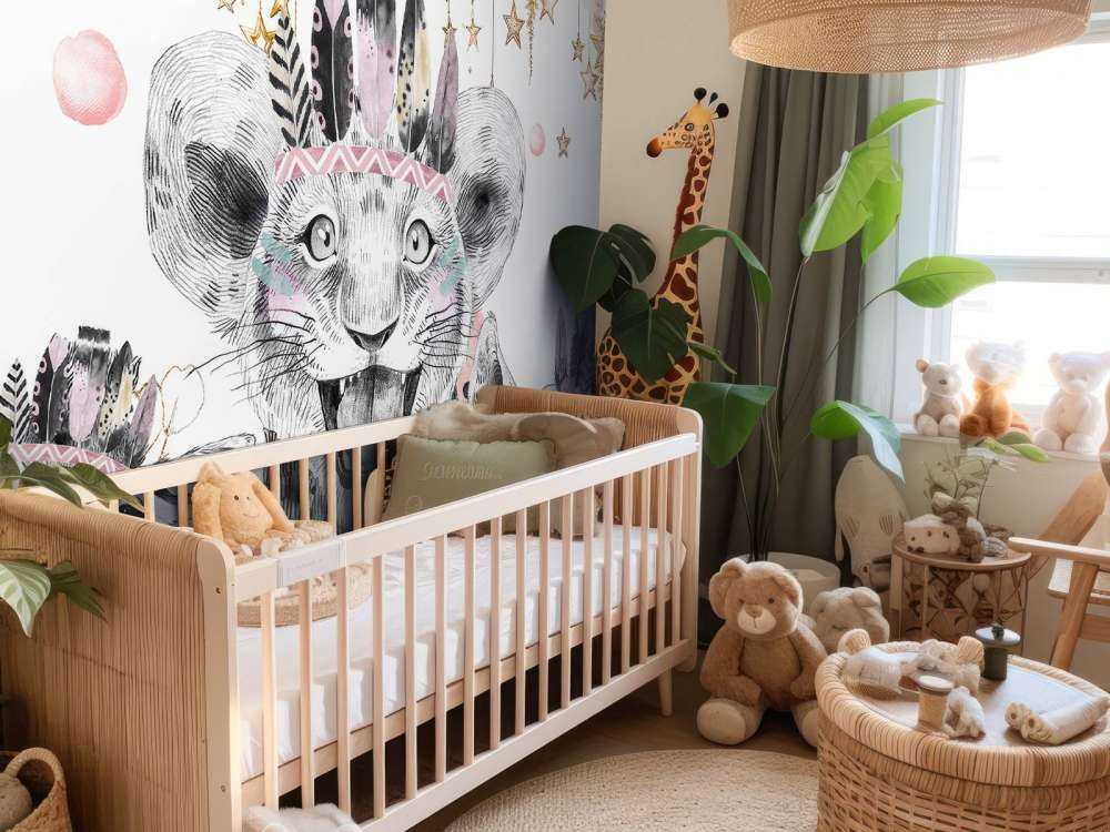 Animali sognanti sotto nuvole stellate