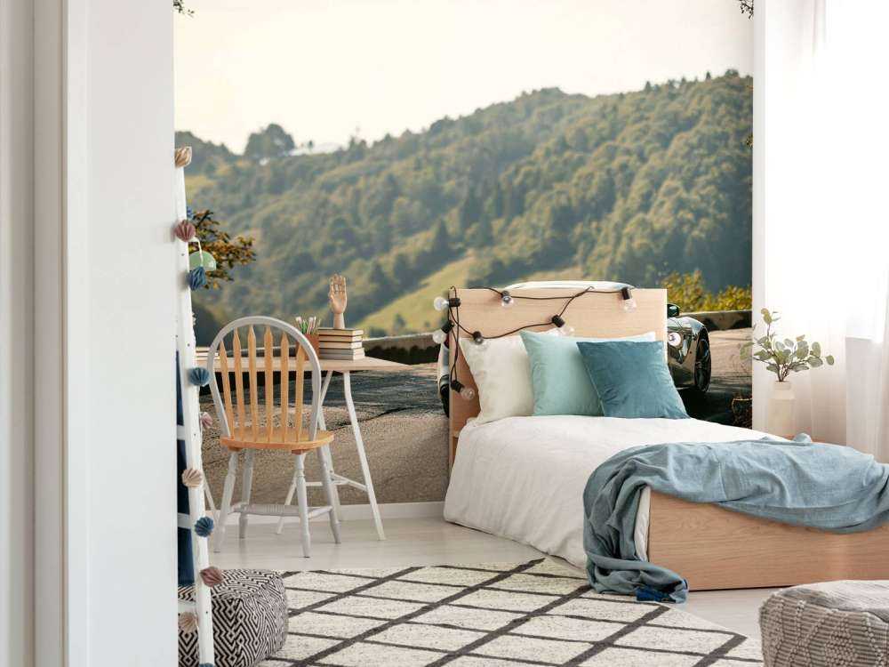 Ferrari F12 tra le montagne