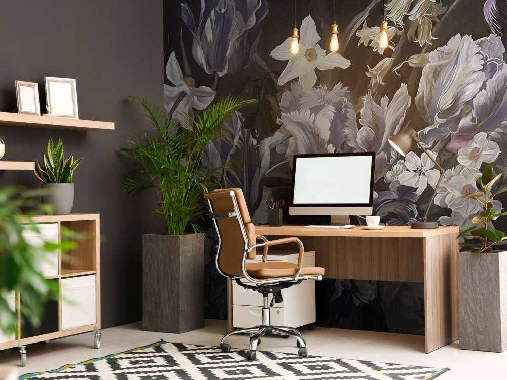 Bouquet con peonie blu