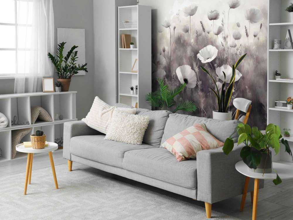 Danza di fiori selvatici - nero