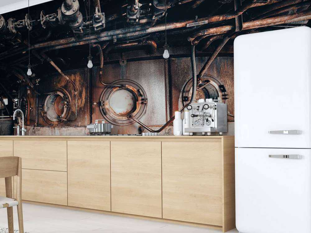 Vecchio forno industriale