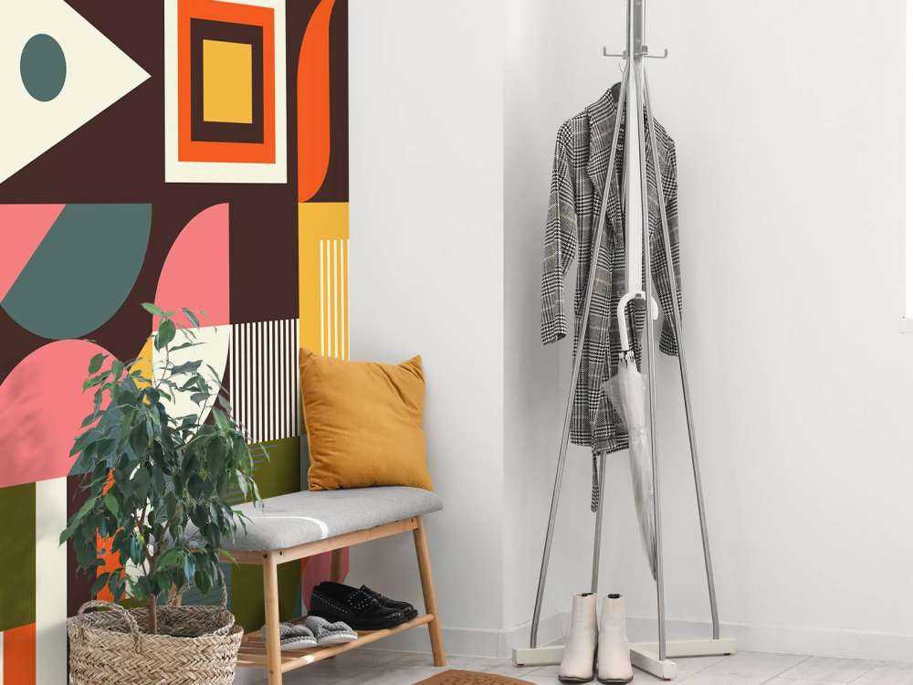 Forme astratte colorate