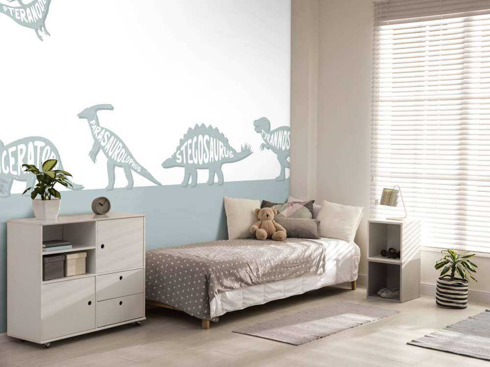 Dinos con testo in blu