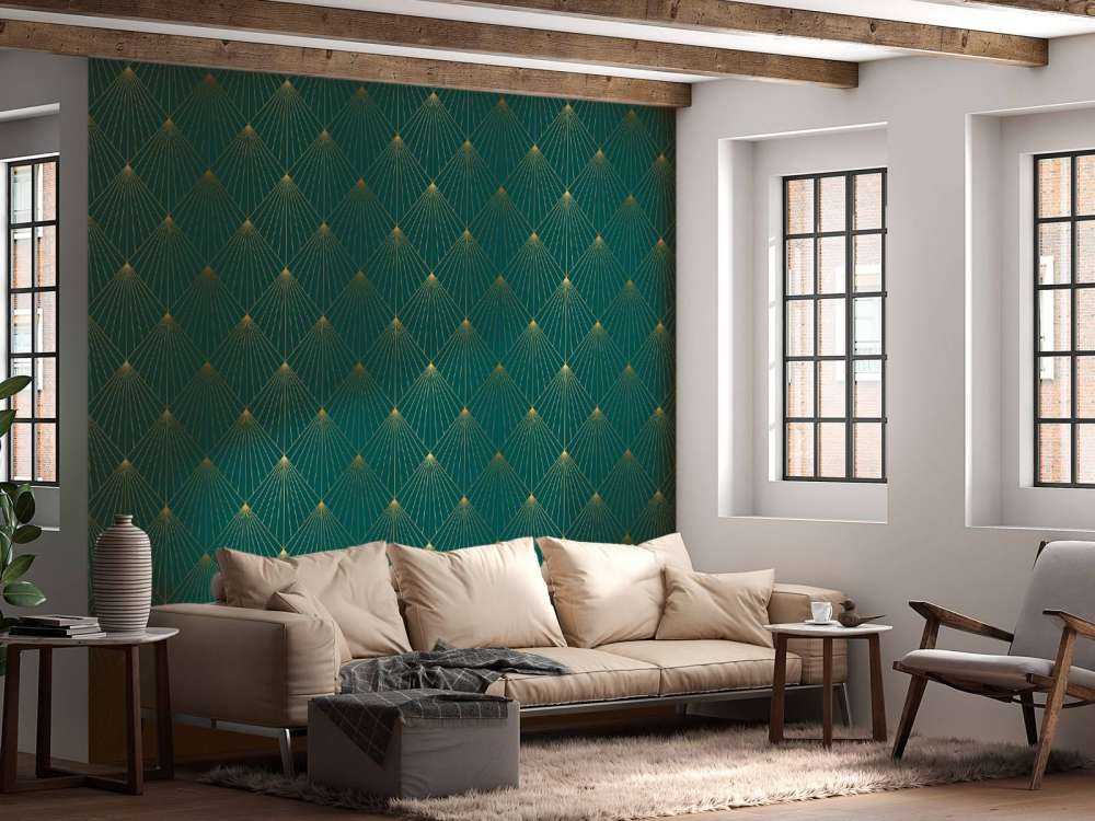 Raggi di sole geometrici