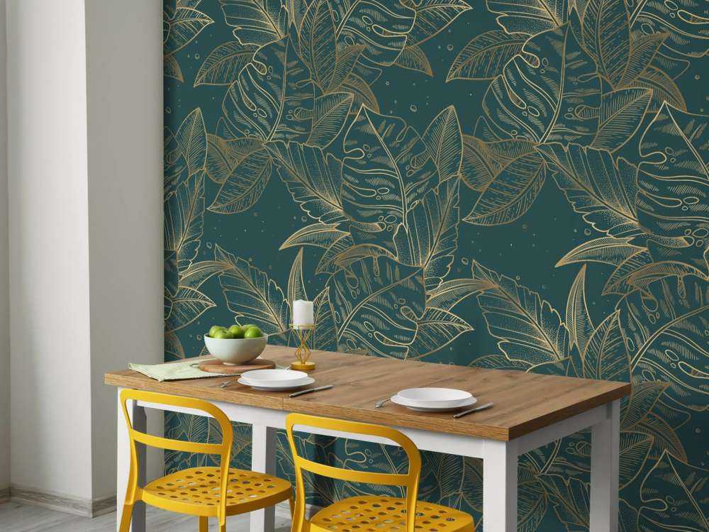 Monstera in petrolio