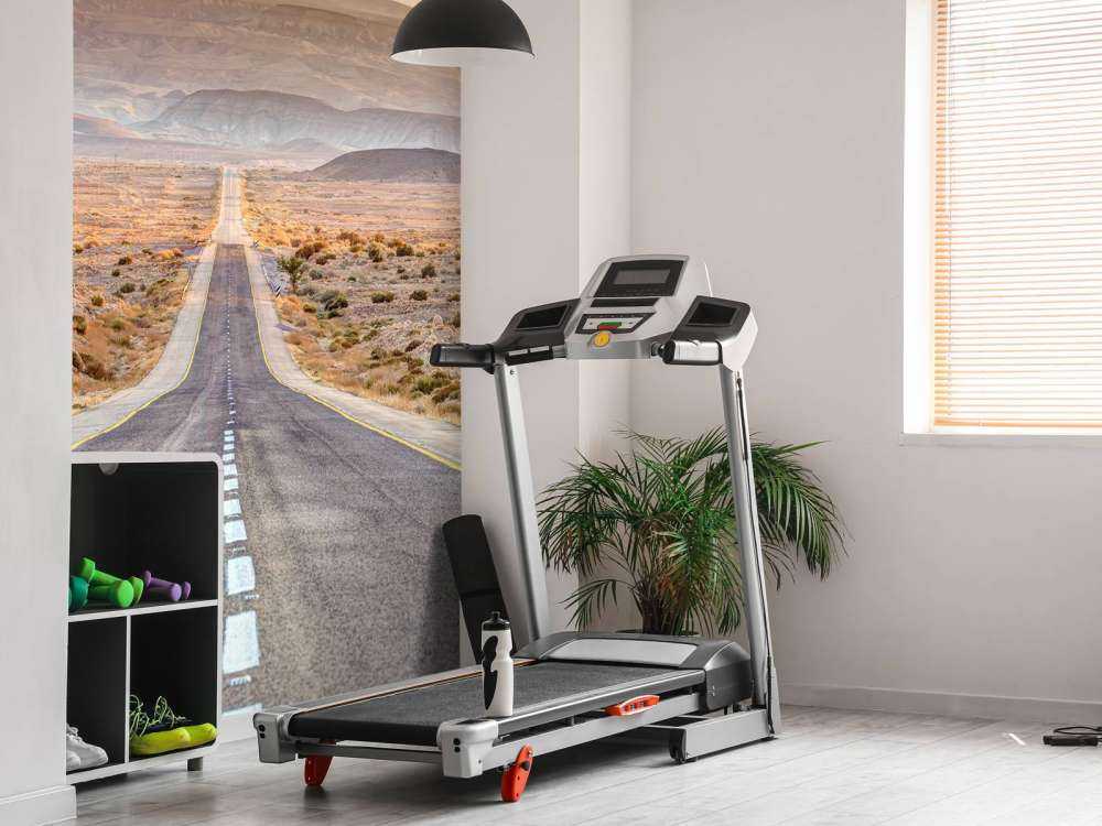 Highway through desert