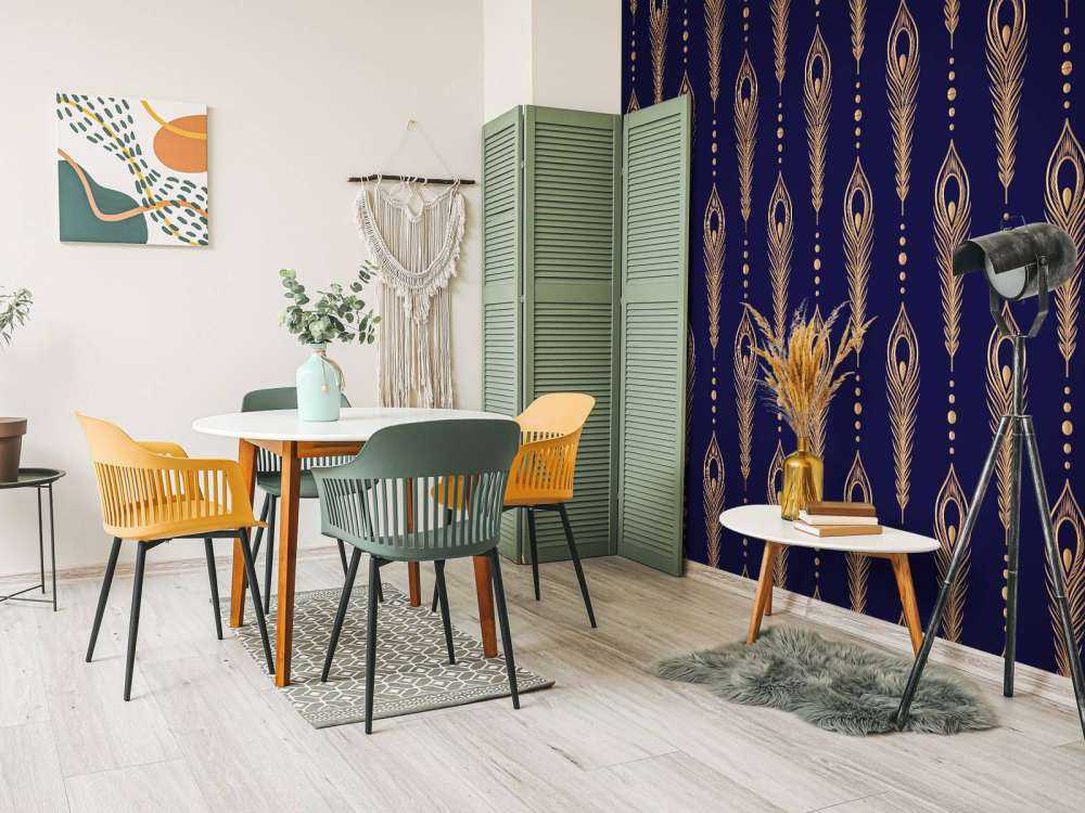 Parata Reale di Piume di Pavone