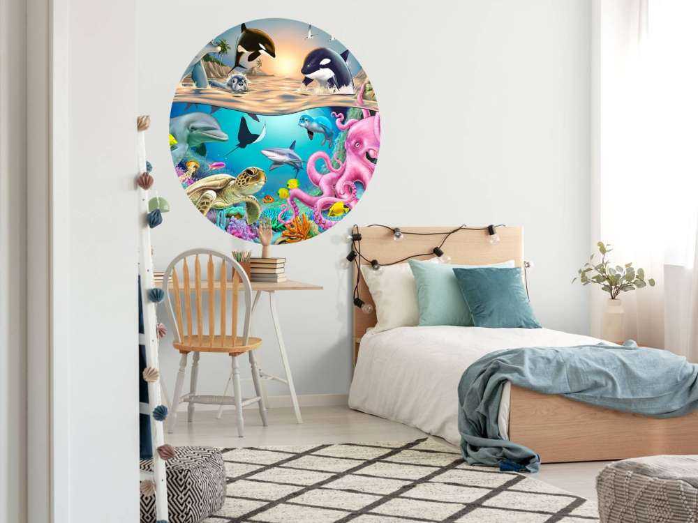 Under and over the sea