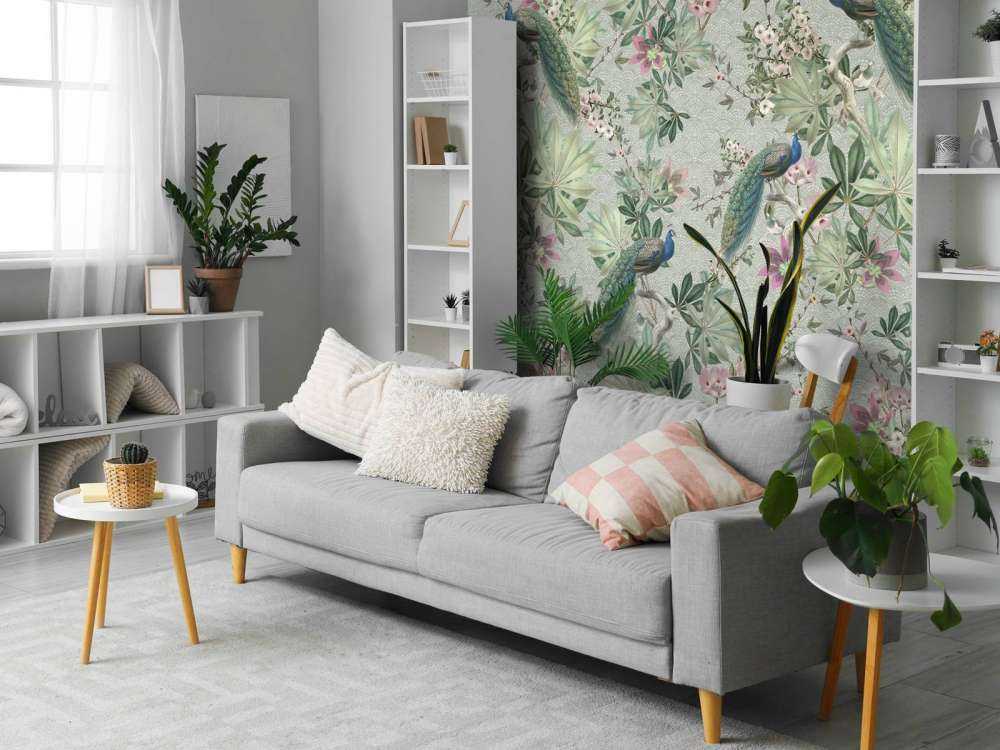 Pavoni da giardino vintage - verde menta