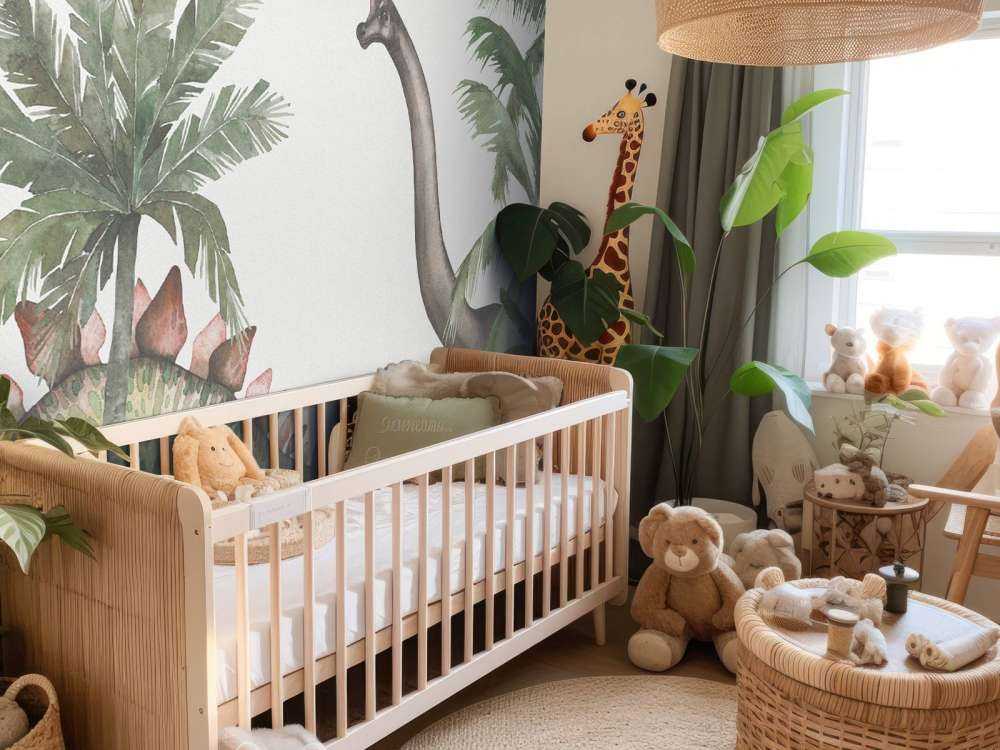 Dinosaurussen in de jungle