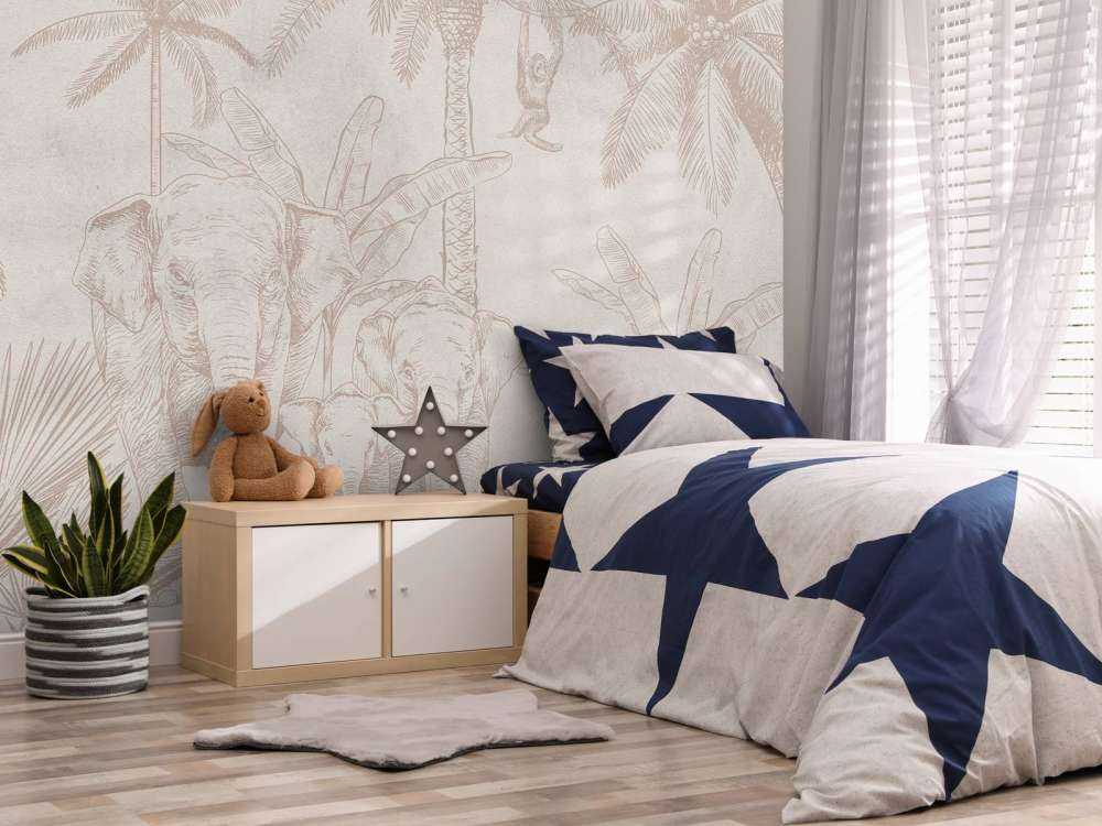 Elefanti grigio scuro