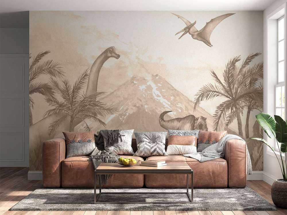 Vari dino's in taupe