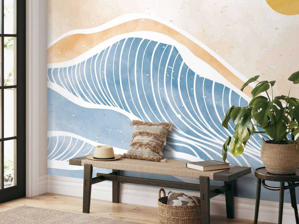 Onde blu per il sole