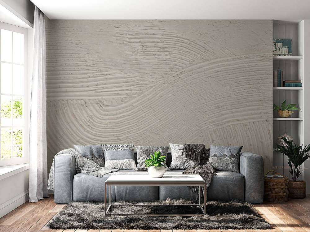 Linee strutturate in bianco sporco