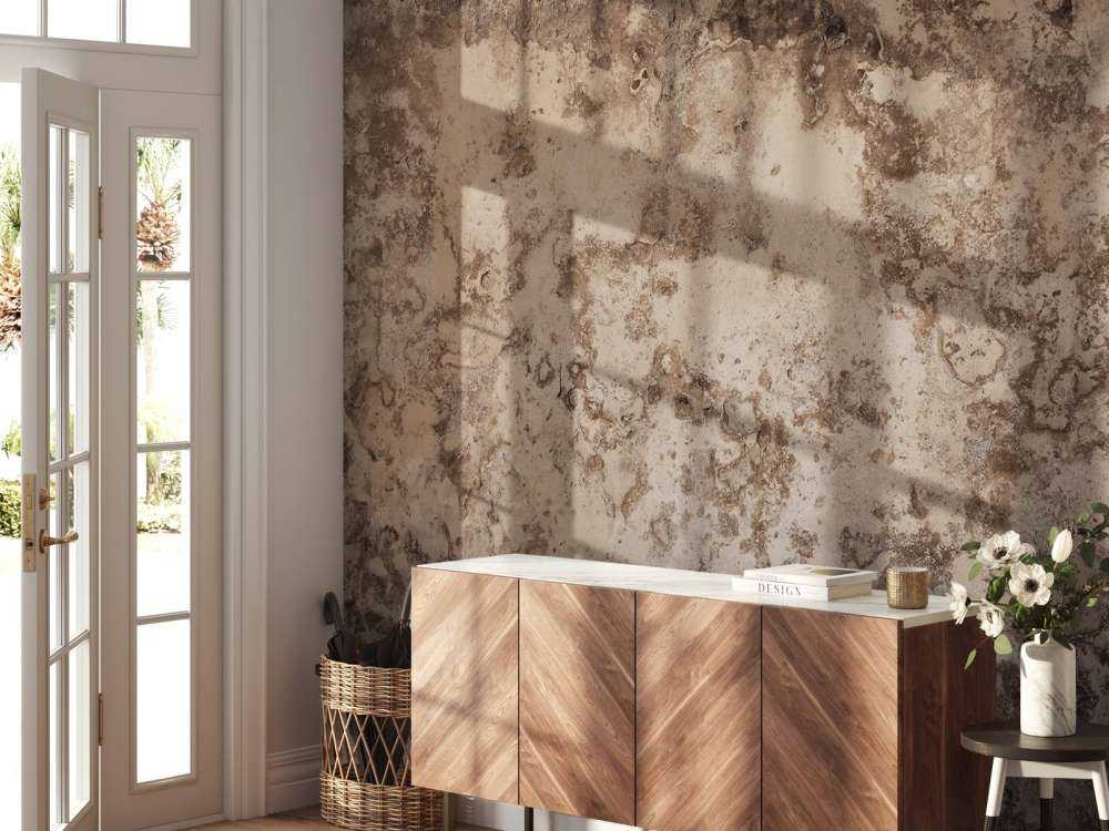 Calcestruzzo con stucco