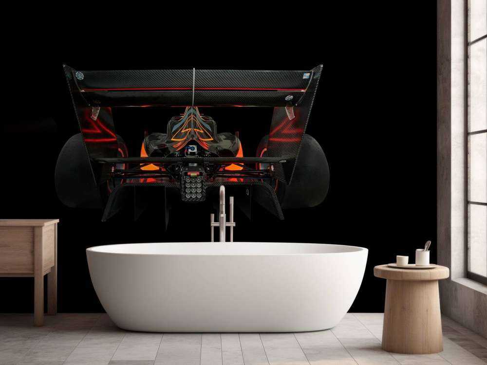 Formula 3 - Lower rear view - dark