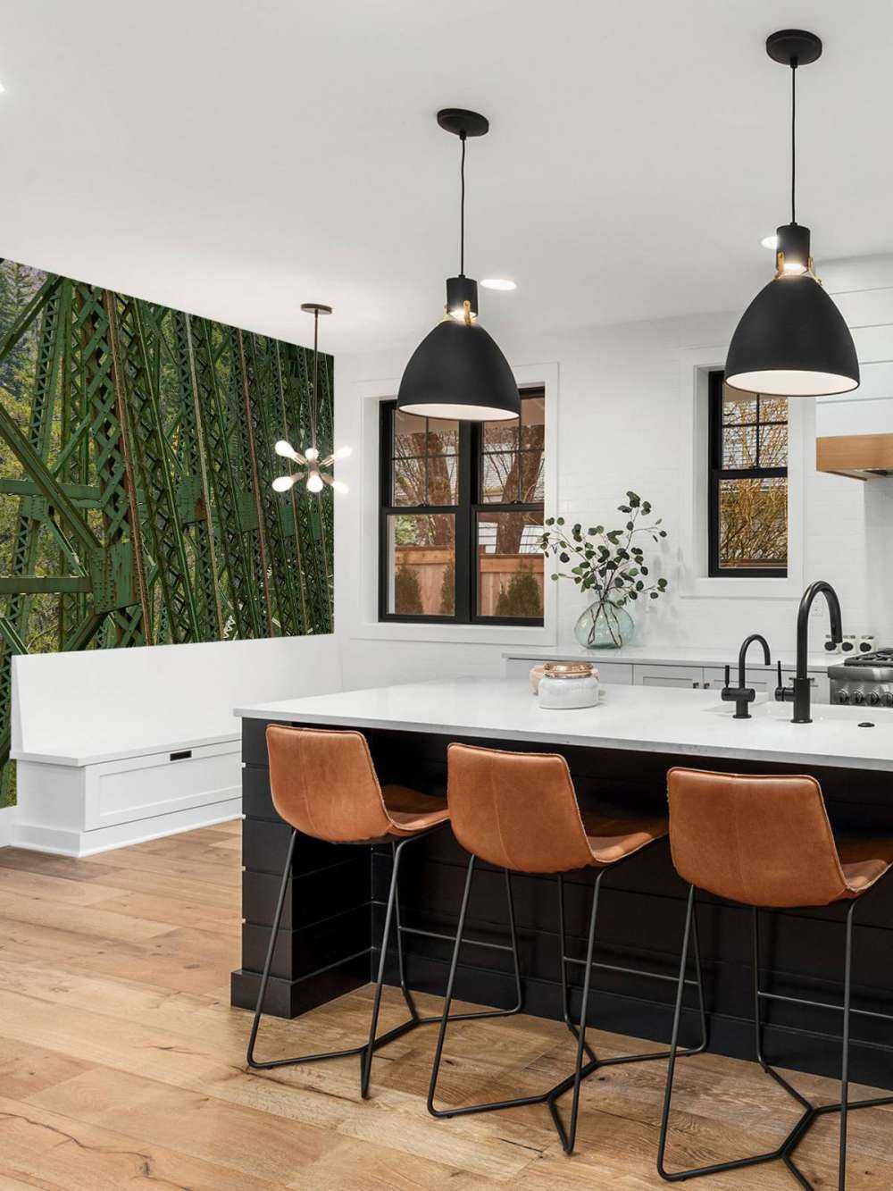 Struttura in acciaio vecchio ponte ferroviario