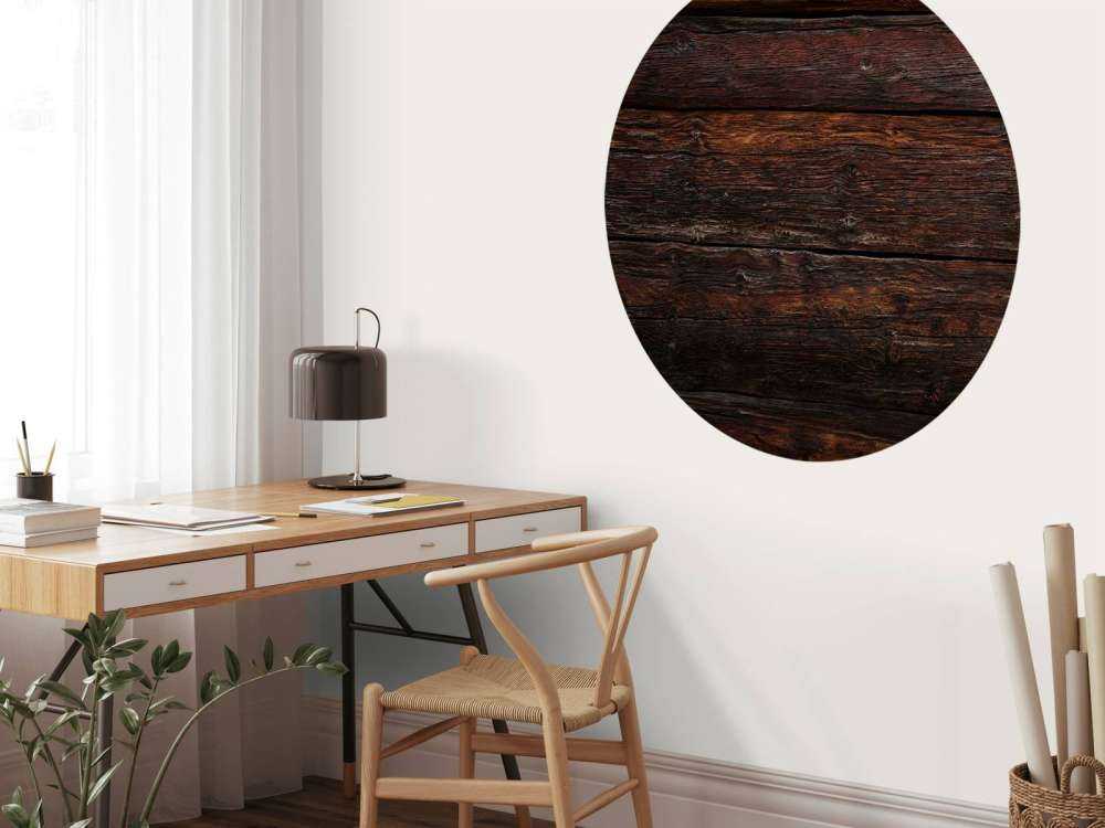 Legno scuro bruciato