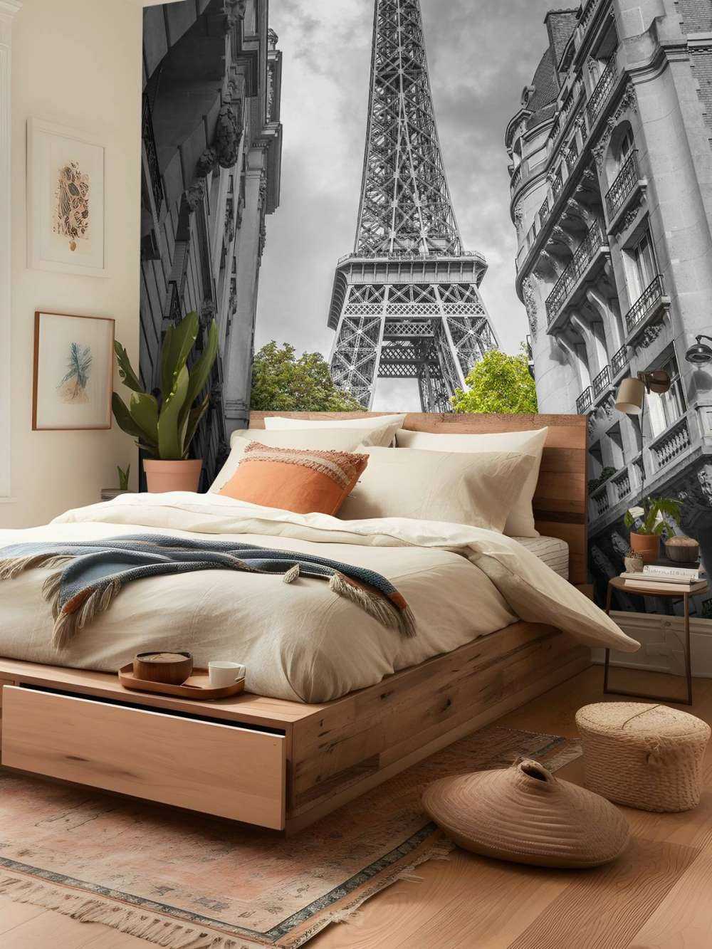 Torre Eiffel in bianco e nero