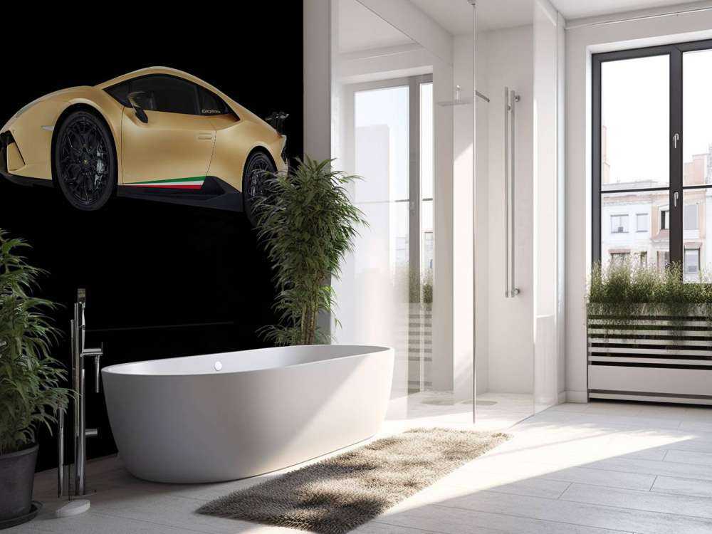 Lamborghini Huracán - Lato, nero