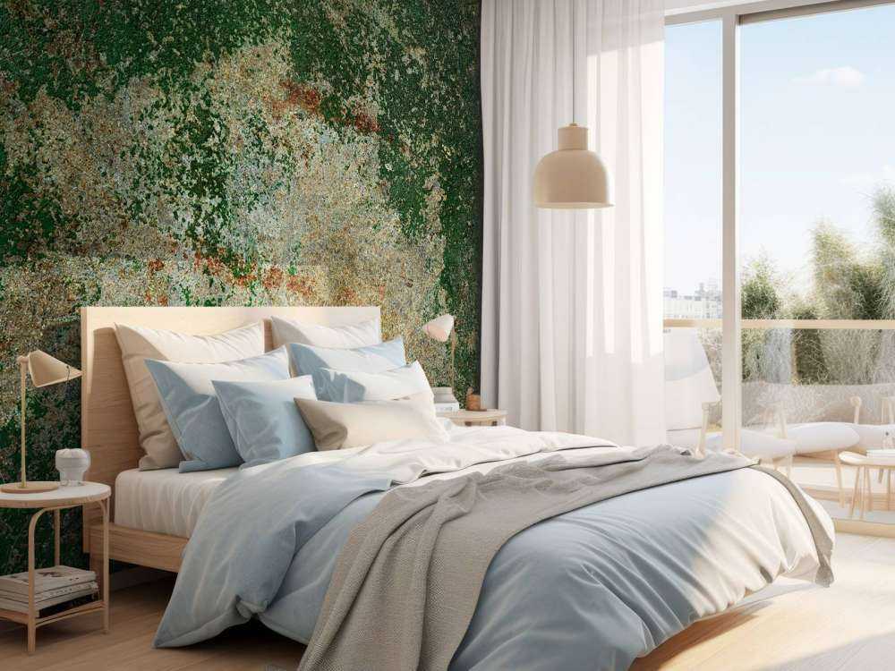 Struttura metallo verde