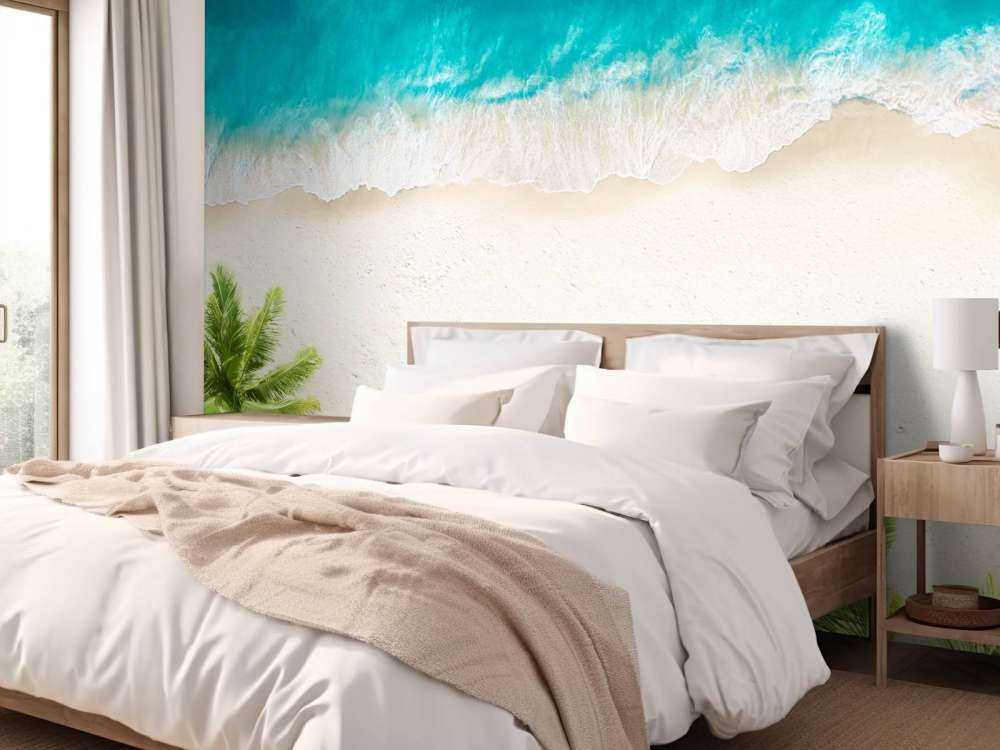 Foto aerea di sabbia