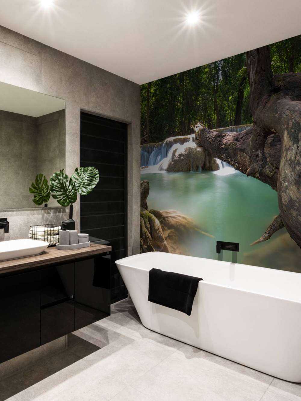 Cascata nella giungla