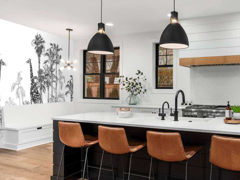 Animali abbozzati nella giungla