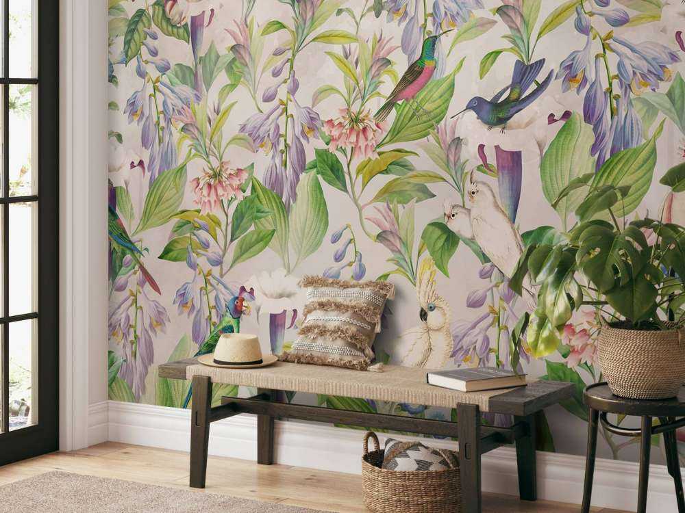 Canto di Uccelli Eterei Fiorisce - Paradiso Pastello